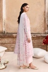 CELESTE FLORA-3PC PRINTED LAWN SUIT I EID LAWN '26 I Cross Stitch - Portia Fabrics