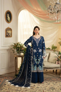 Celestial Charm I Yakeen I Aneela Rizwan - Portia Fabrics