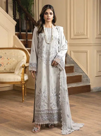 D-05 I Rohana Embroidered Karandi Collection 2025 I Panache - Portia Fabrics