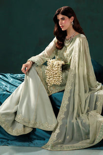 D-09 I Luxury Chiffon '25 I Saad Shaikh - Portia Fabrics
