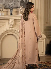 D-09 I Rohana Embroidered Karandi Collection 2025 I Panache - Portia Fabrics