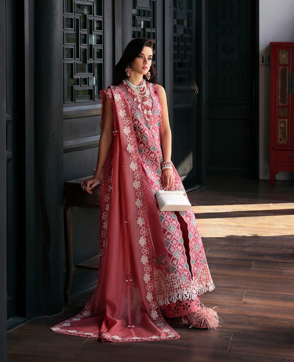 D1-A - Ayra I Kalani - Eid Luxury Lawn 2025 I Republic Womenswear - Portia Fabrics