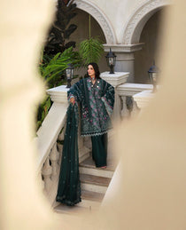D1-B - Zehra I Kalani - Eid Luxury Lawn 2025 I Republic Womenswear - Portia Fabrics