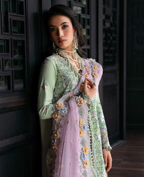 D2-B - Arzoo I Kalani - Eid Luxury Lawn 2025 I Republic Womenswear - Portia Fabrics