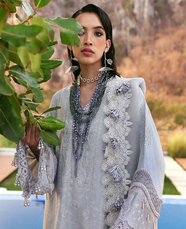 D3-B - Sitara I Kalani - Eid Luxury Lawn 2025 I Republic Womenswear - Portia Fabrics