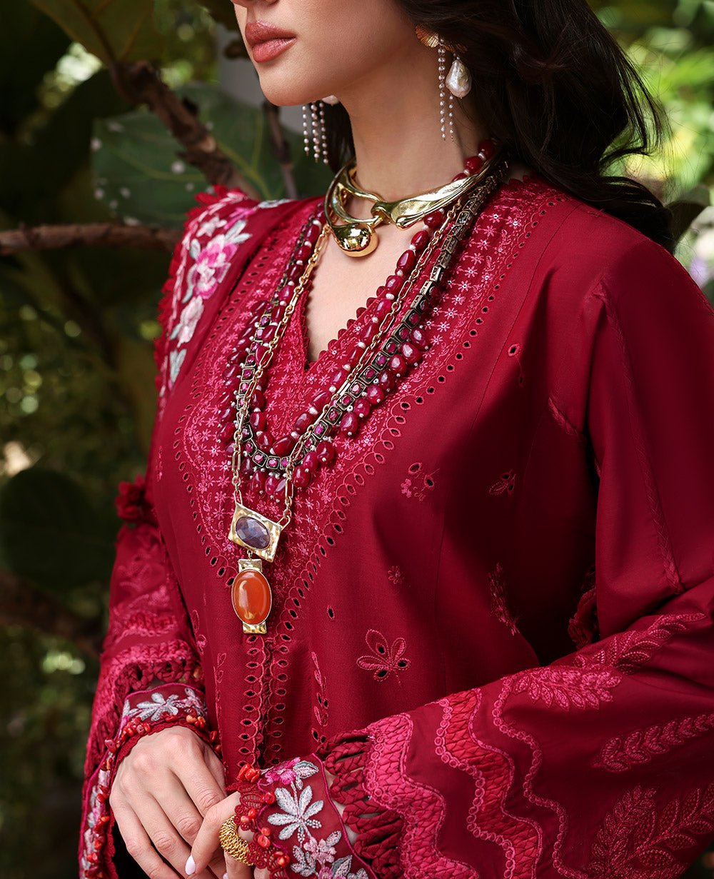 D4-A - Rhea I Kalani - Eid Luxury Lawn 2025 I Republic Womenswear - Portia Fabrics