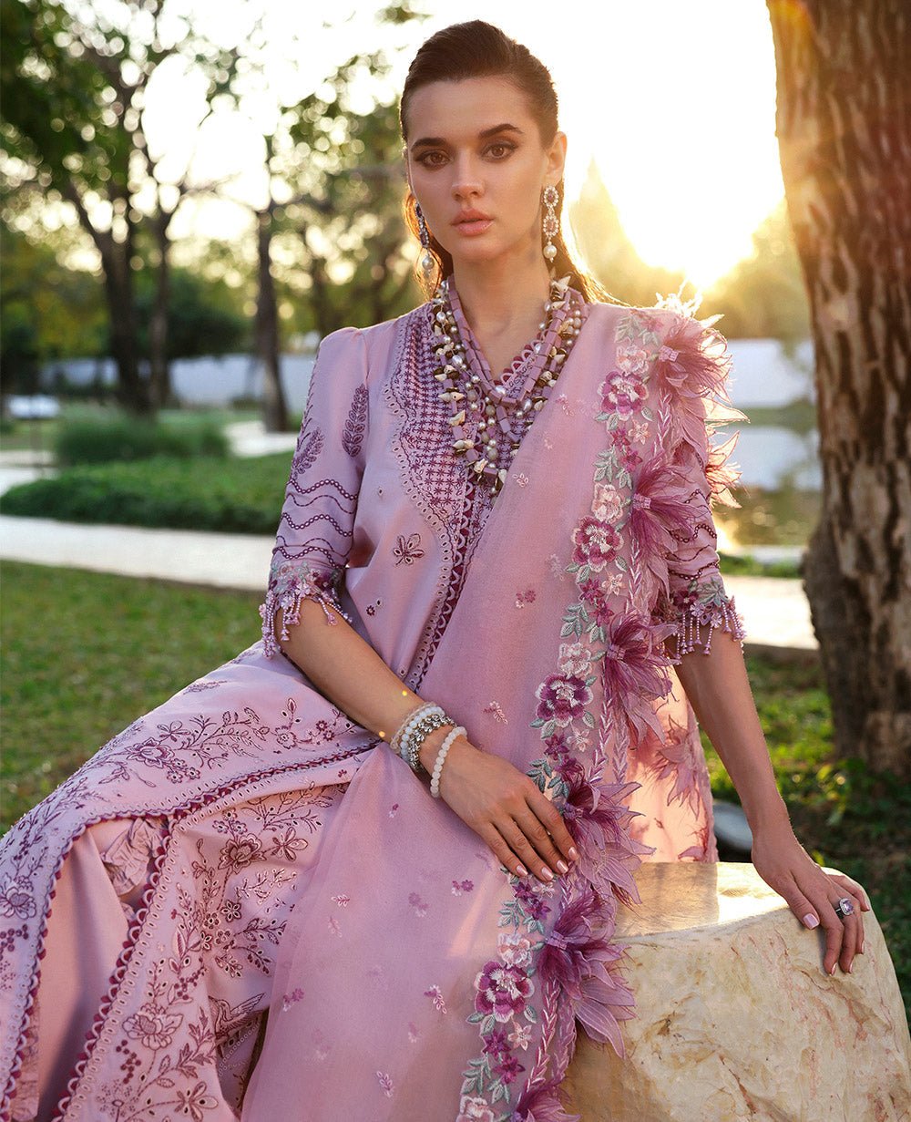 D4-B - Gulbahar I Kalani - Eid Luxury Lawn 2025 I Republic Womenswear - Portia Fabrics