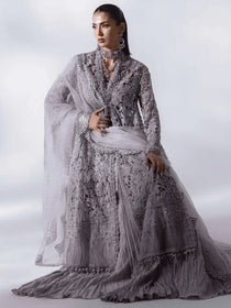 D5 3 Piece Unstitched | MBROIDERED Wedding Edtion | Maria B - Portia Fabrics