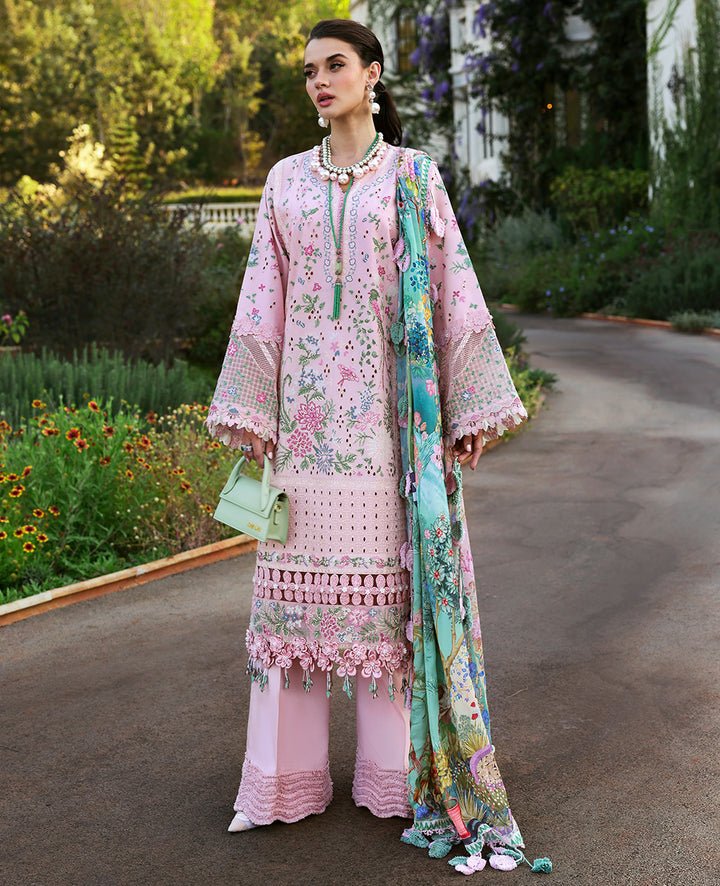D5-A - Meher I Kalani - Eid Luxury Lawn 2025 I Republic Womenswear - Portia Fabrics