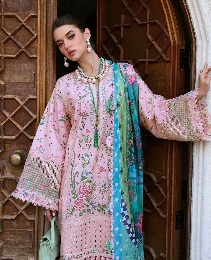 D5-A - Meher I Kalani - Eid Luxury Lawn 2025 I Republic Womenswear - Portia Fabrics