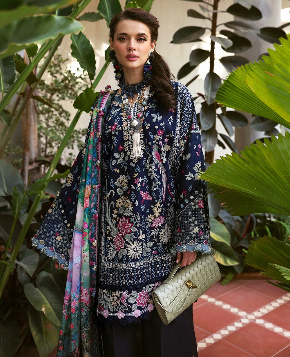 D5-B - Nyra I Kalani - Eid Luxury Lawn 2025 I Republic Womenswear - Portia Fabrics