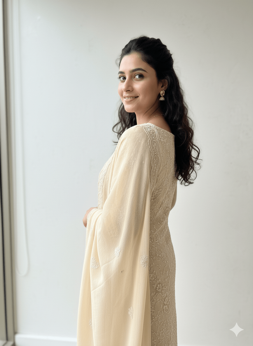 D5 I Karandi 3 piece unstitch suit I Portia Fabrics - Portia Fabrics