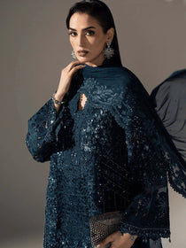 D6 3 Piece Unstitched | MBROIDERED Wedding Edtion | Maria B - Portia Fabrics