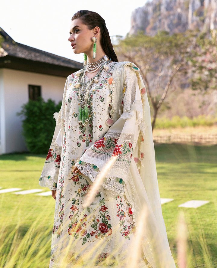 D7-A - Mira I Kalani - Eid Luxury Lawn 2025 I Republic Womenswear - Portia Fabrics
