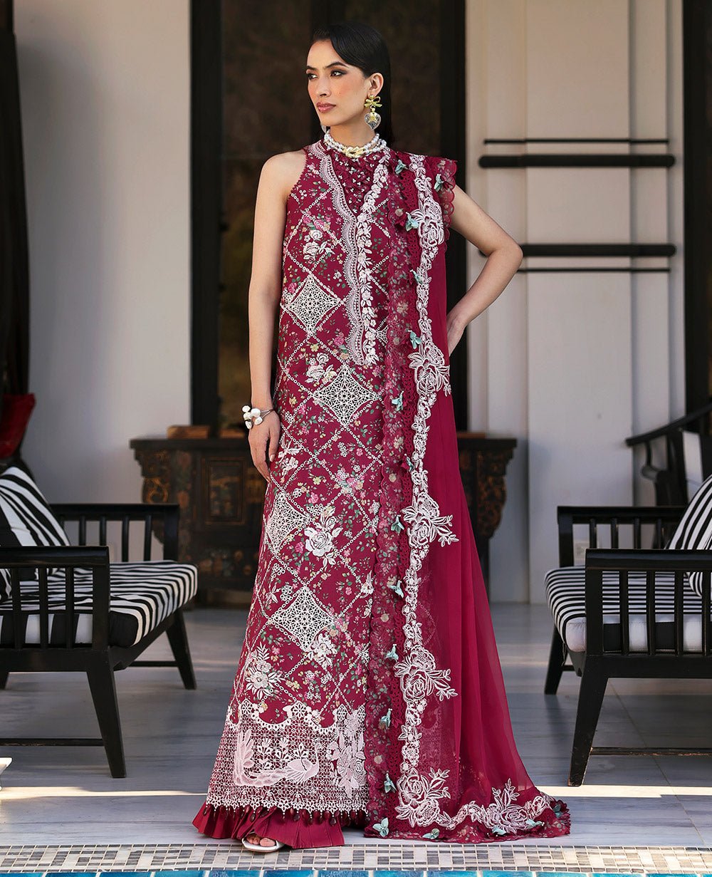 D8-B - Lyanna I Kalani - Eid Luxury Lawn 2025 I Republic Womenswear - Portia Fabrics