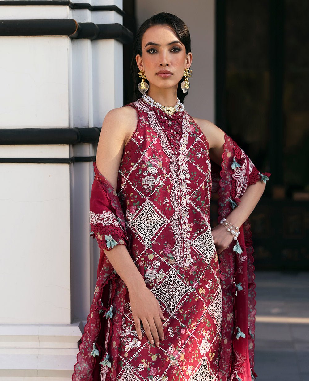 D8-B - Lyanna I Kalani - Eid Luxury Lawn 2025 I Republic Womenswear - Portia Fabrics