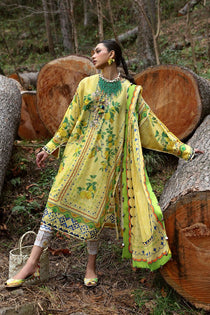 DAHLIA (ZL25-04 A) I Lawn '25 I Zaha by Khadija Shah - Portia Fabrics