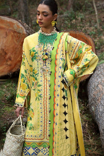 DAHLIA (ZL25-04 A) I Lawn '25 I Zaha by Khadija Shah - Portia Fabrics
