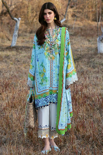 DAHLIA (ZL25-04 B) I Lawn '25 I Zaha by Khadija Shah - Portia Fabrics