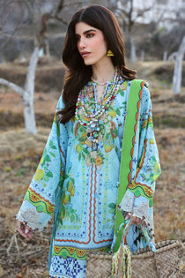 DAHLIA (ZL25-04 B) I Lawn '25 I Zaha by Khadija Shah - Portia Fabrics