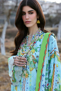DAHLIA (ZL25-04 B) I Lawn '25 I Zaha by Khadija Shah - Portia Fabrics