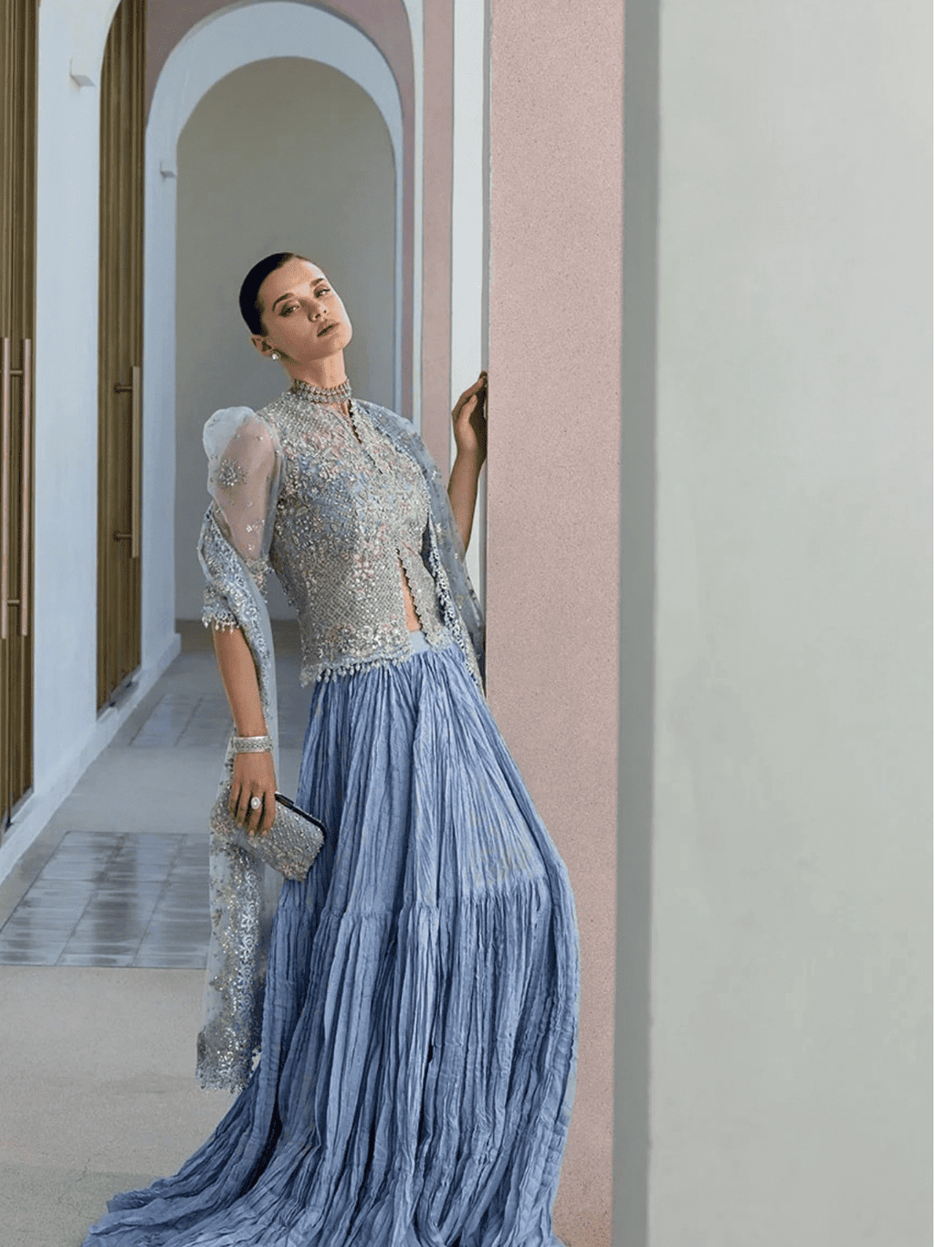 Design 02 | NUR Festive '26 Unstitched | Sobia Nazir - Portia Fabrics