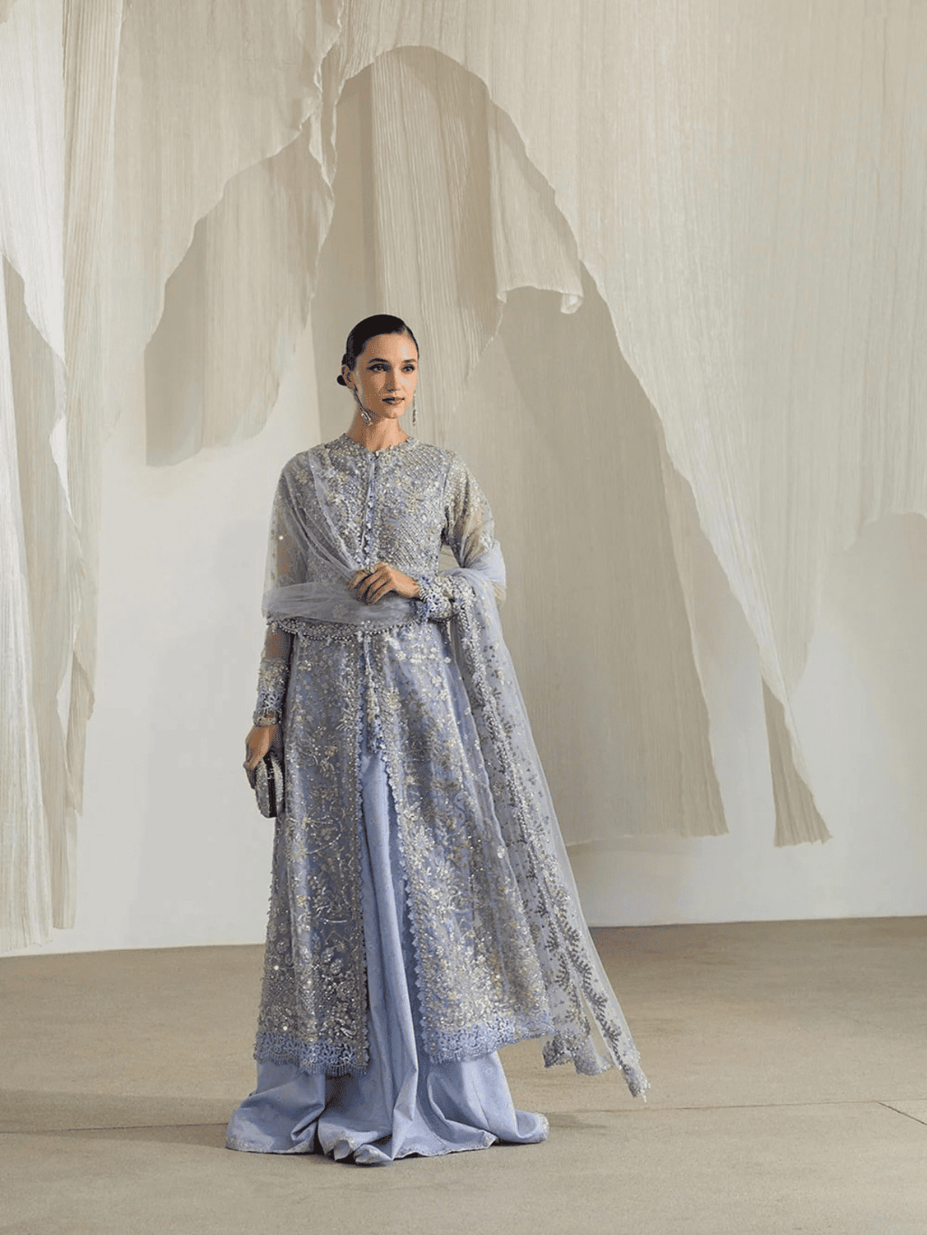 Design 02 | NUR Festive '26 Unstitched | Sobia Nazir - Portia Fabrics