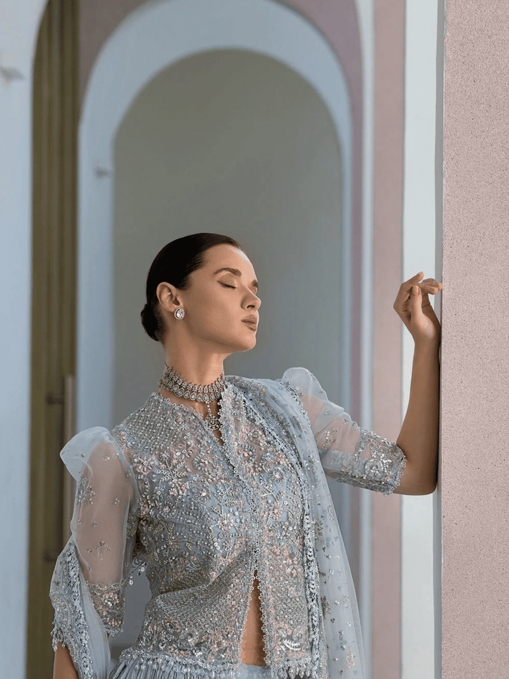Design 02 | NUR Festive '26 Unstitched | Sobia Nazir - Portia Fabrics