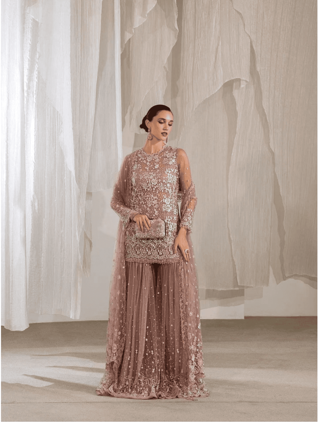 Design 04 | NUR Festive '26 Unstitched | Sobia Nazir - Portia Fabrics