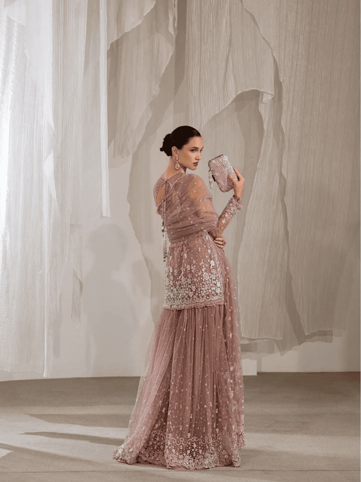Design 04 | NUR Festive '26 Unstitched | Sobia Nazir - Portia Fabrics