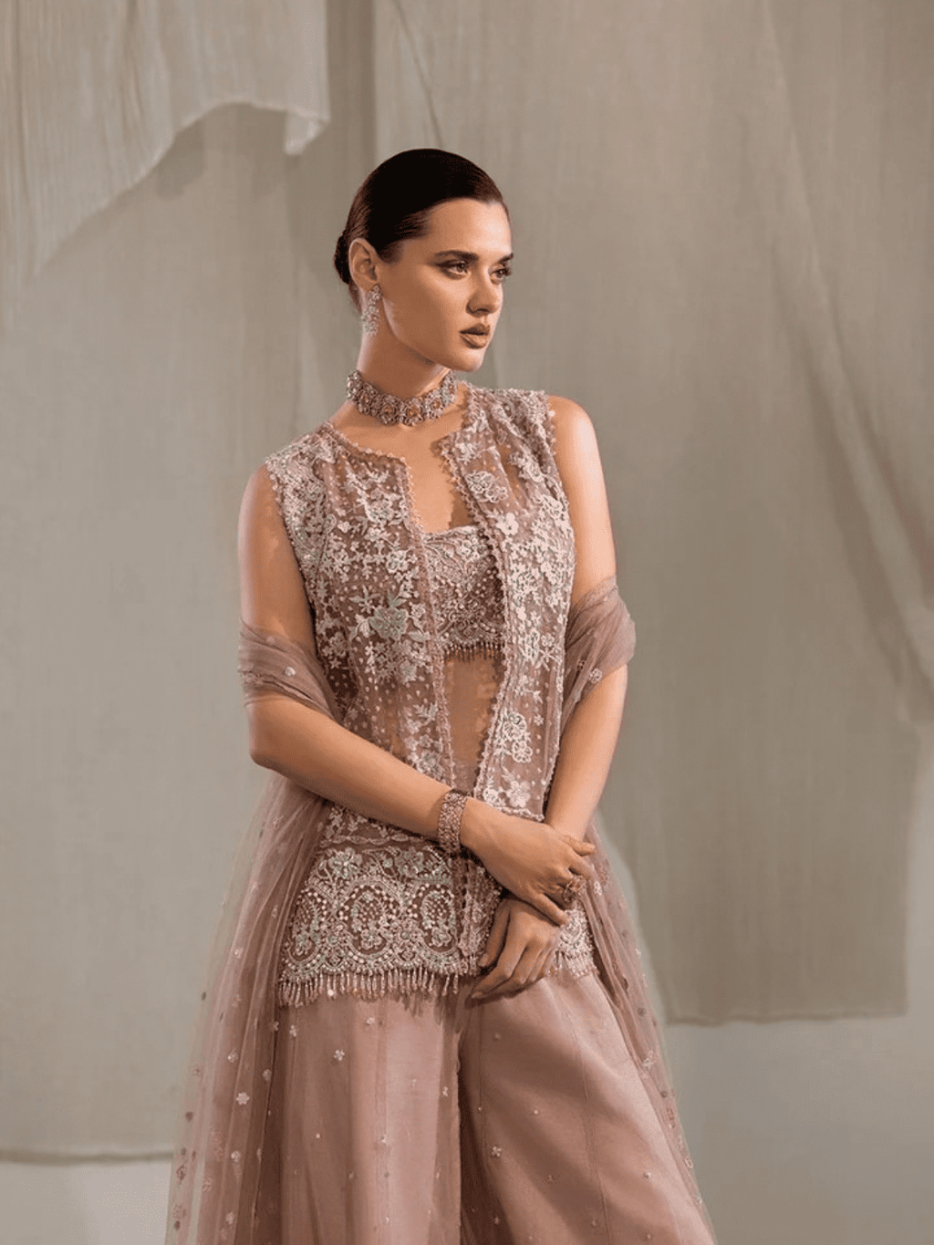 Design 04 | NUR Festive '26 Unstitched | Sobia Nazir - Portia Fabrics