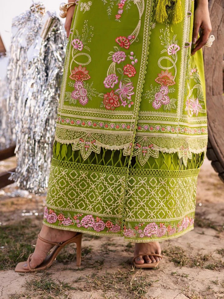 DQ-09 | 3 PC LAWN | Dil e Raqsum 2026| Parishay - Portia Fabrics