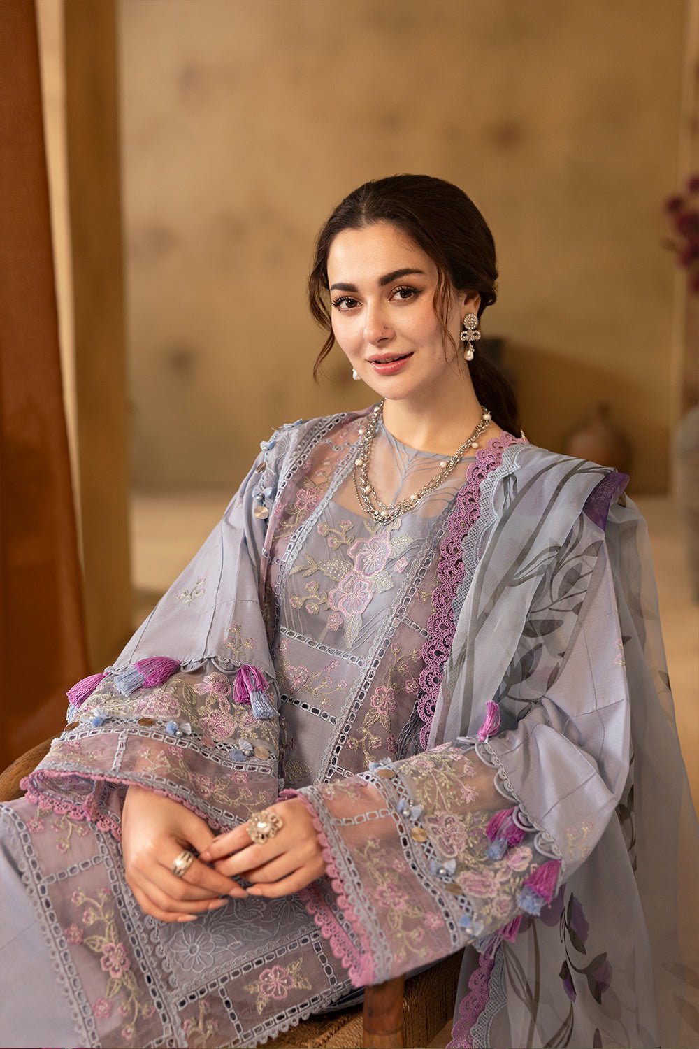 EDRINA-SRL25-03 I Luxury Lawn 25 I Saira Rizwan - Portia Fabrics