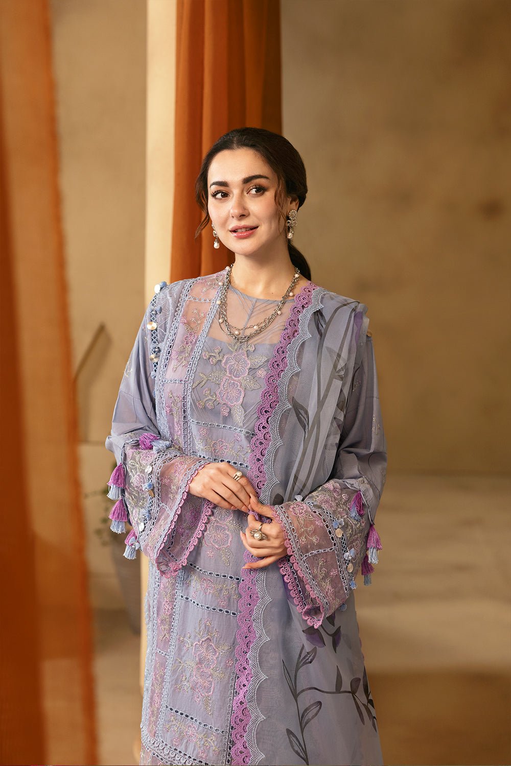 EDRINA-SRL25-03 I Luxury Lawn 25 I Saira Rizwan - Portia Fabrics