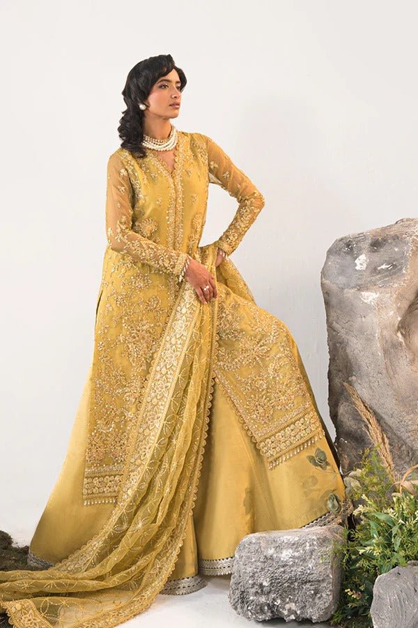 Elmira I Saffron - Portia Fabrics