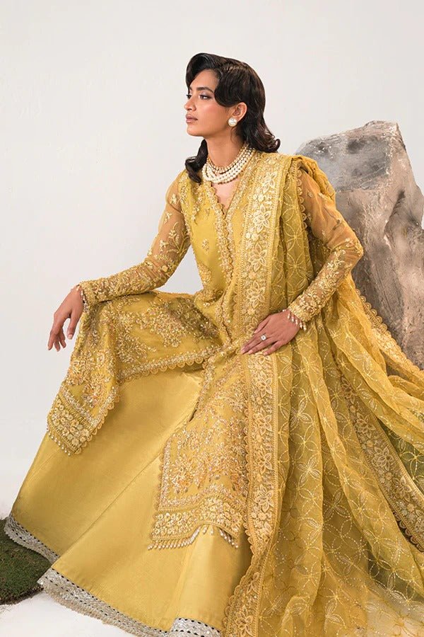 Elmira I Saffron - Portia Fabrics