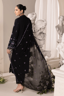 Embroidered Chiffon Dopatta 01 I Premium Edition I RajBari - Portia Fabrics