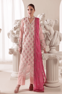 Embroidered Chiffon Dopatta 02 I Premium Edition I RajBari - Portia Fabrics