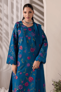 Embroidered Chiffon Dopatta 11 I Premium Edition I RajBari - Portia Fabrics