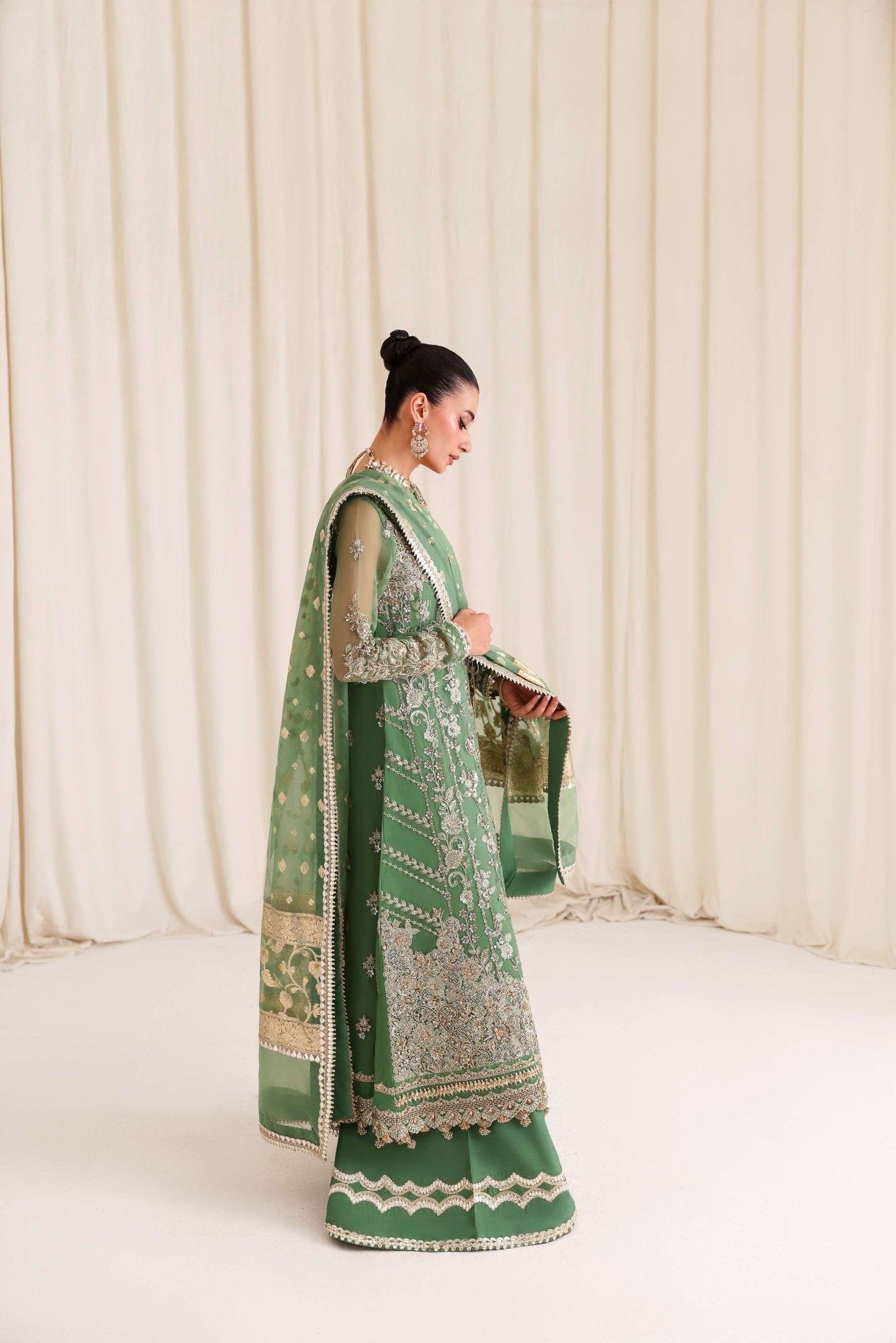 Emerald I Lunaire Festive 25 I Iriss - Portia Fabrics