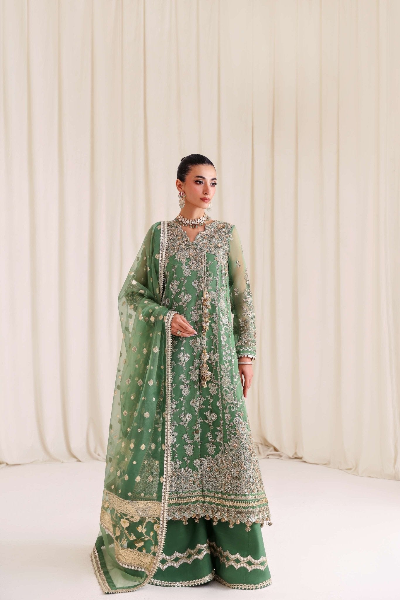 Emerald I Lunaire Festive 25 I Iriss - Portia Fabrics