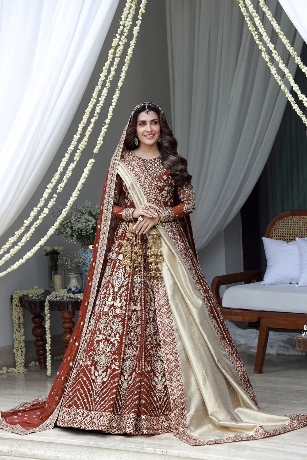 Eshaal I LUXURY HANDWORK Chiffon Collection I Gulmina - Portia Fabrics