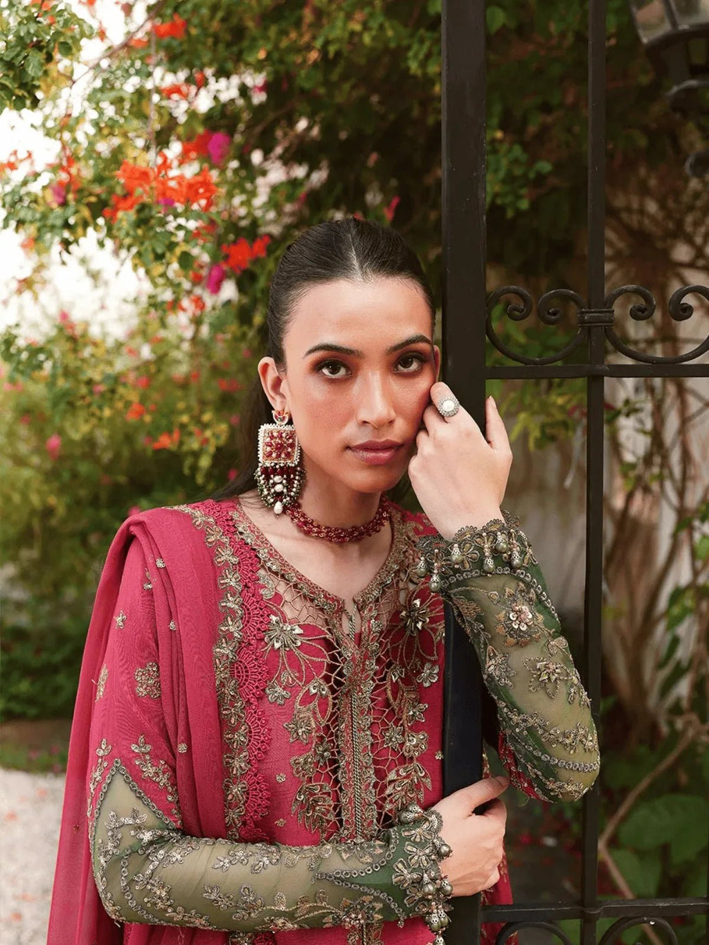 ESTEllA-lU26-07 | Lumiere Chiffon 26 | Saira Rizwan - Portia Fabrics