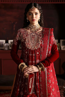 Farah MV23-08 | NILOUFER Velvet Edit '23 | Mushq - Portia Fabrics