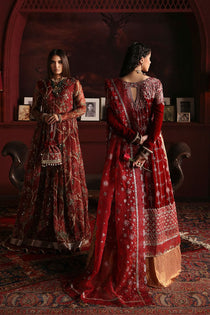 Farah MV23-08 | NILOUFER Velvet Edit '23 | Mushq - Portia Fabrics