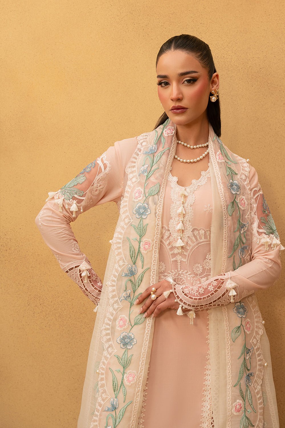 FREYA-SRL25-09 I Luxury Lawn 25 I Saira Rizwan Secondary image