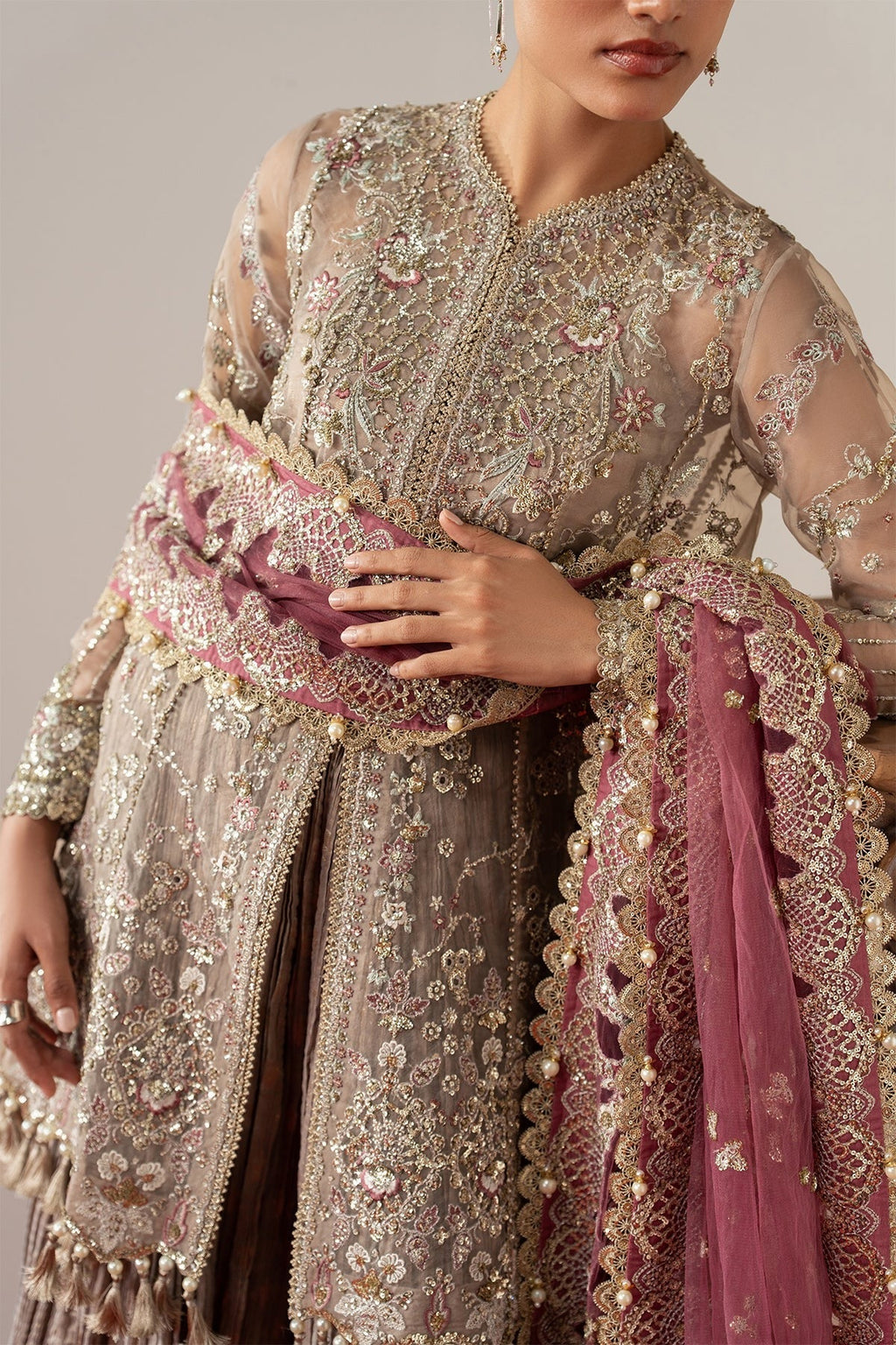 Gilded Grace | Aure 26 | Afrozeh - Portia Fabrics