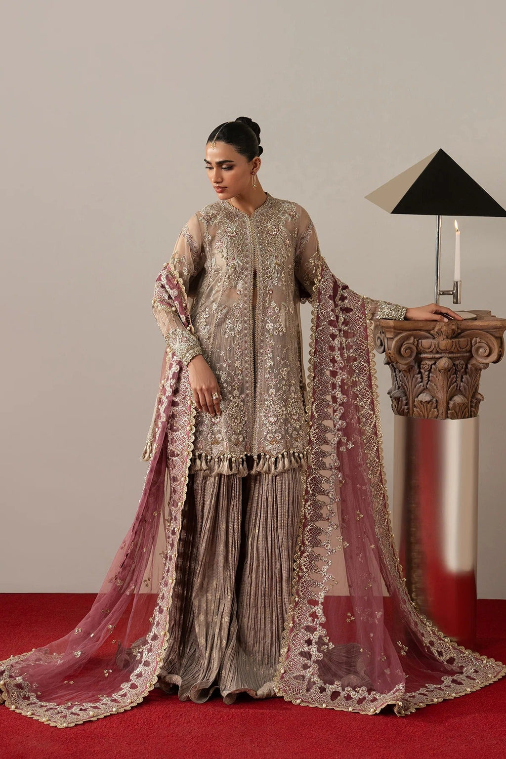 Gilded Grace | Aure 26 | Afrozeh - Portia Fabrics