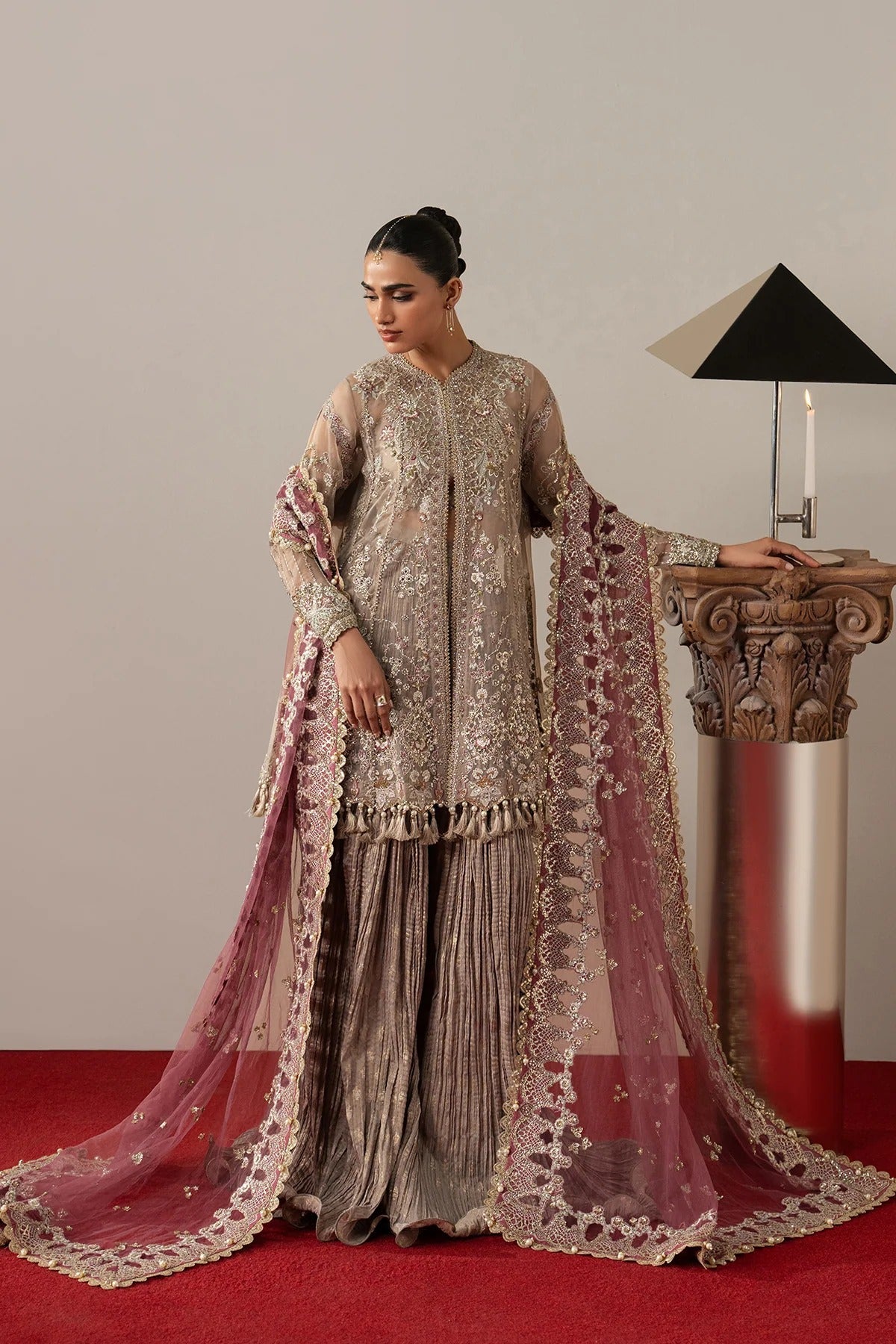 Gilded Grace | Aure 26 | Afrozeh - Portia Fabrics