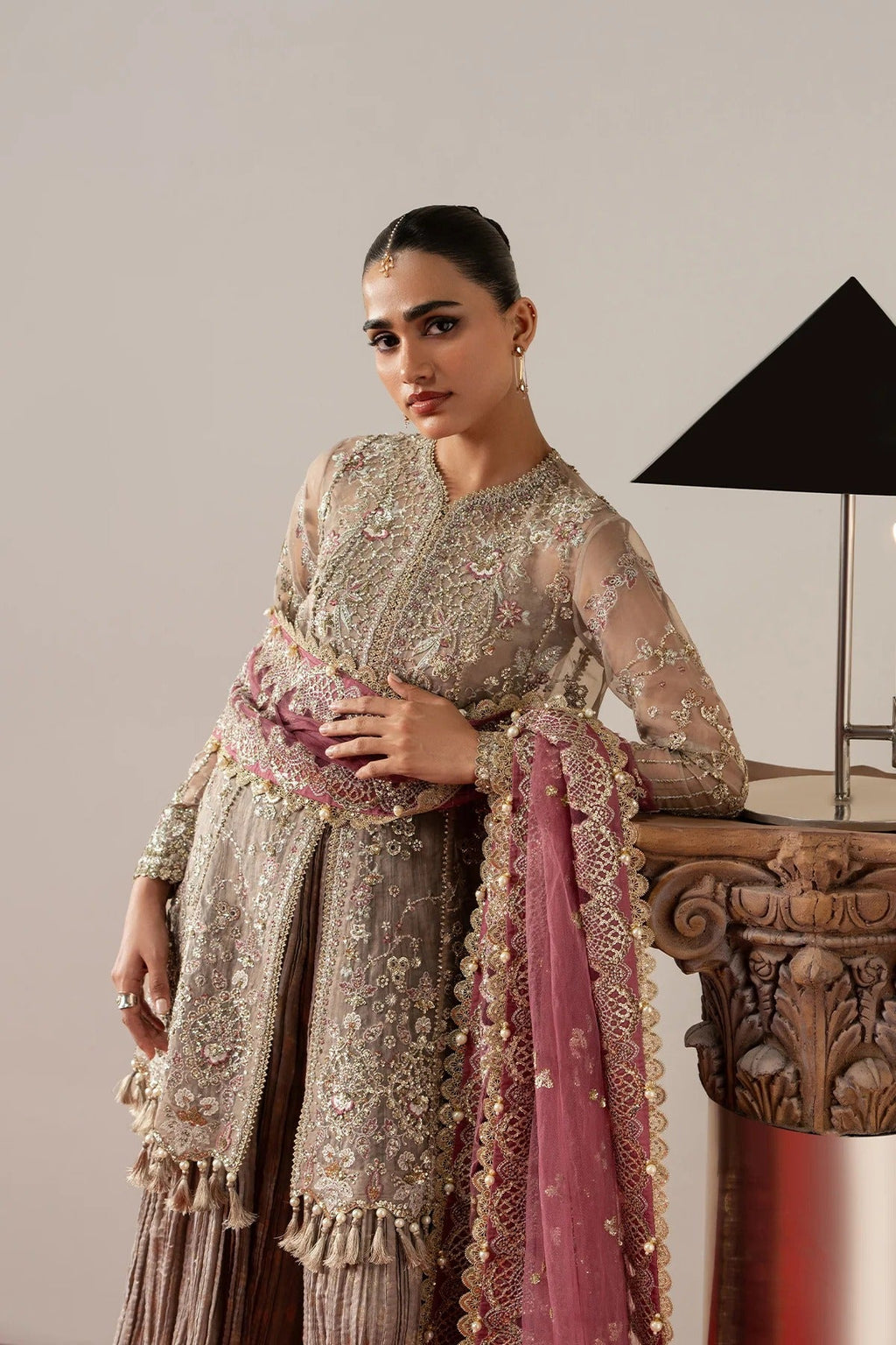 Gilded Grace | Aure 26 | Afrozeh - Portia Fabrics